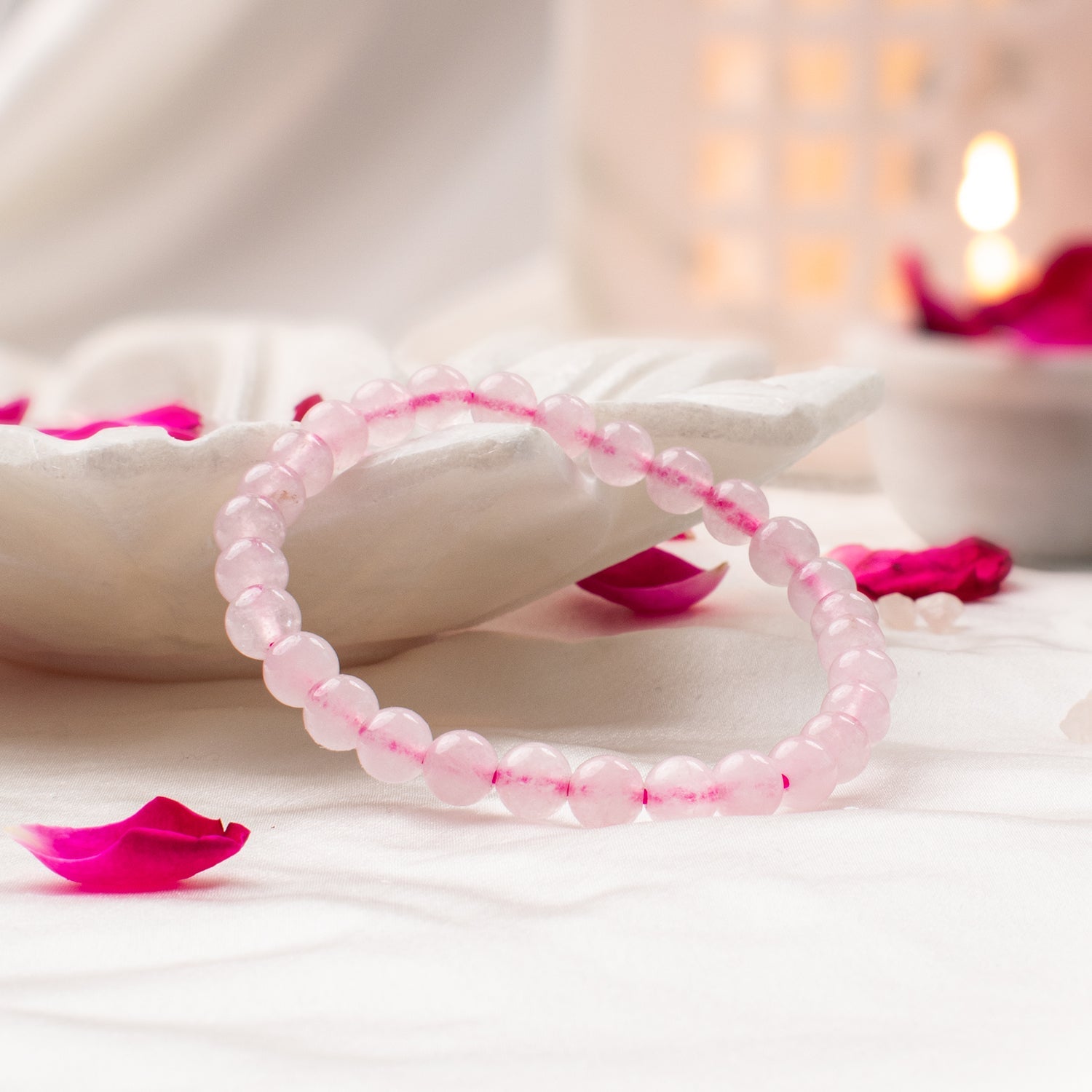 Latest Finest Rose Quartz Stones (Pack of 2)